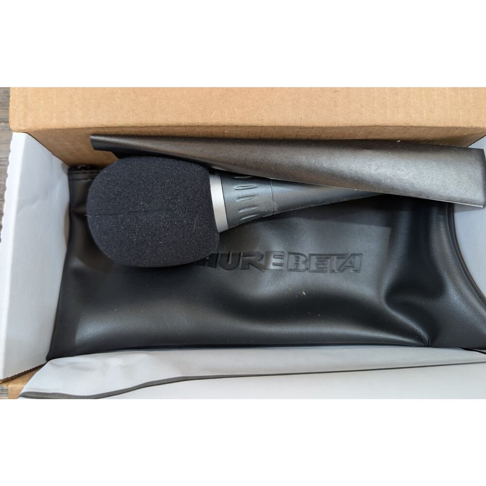 Shure Beta 87A Supercardioid Condenser Vocal Microphone - New Open Box